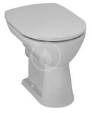 Laufen Pro - Stojace WC, 470x360 mm, ploché splachovanie, biela