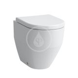 Laufen Pro - Stojace WC, 530x360 mm, zadný/spodný odpad, Rimless, biela
