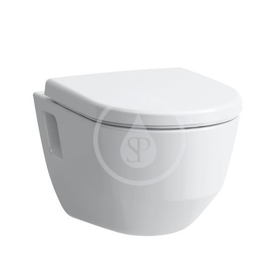 Laufen Pro - Závesné WC, 530x360 mm, Rimless, biela