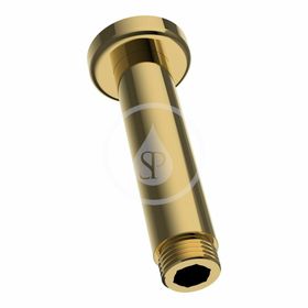 Laufen Sprchové príslušenstvo - Sprchové rameno stropné, 100 mm, lesklá zlatá