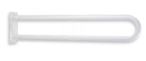 Novaservis Kúpeľňové doplnky - Držadlo dvojité sklopné 852 mm, biela