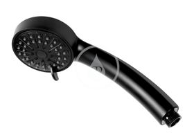 Novaservis Ručné sprchy - Sprchová hlavica, 3 prúdy, čierna mat