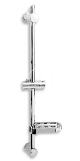Novaservis Sprchové súpravy - Sprchová tyč s mydlovničkou, chróm