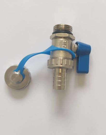 Ozonius vypúšťací ventil rozdeľovača, 1/2", modrý