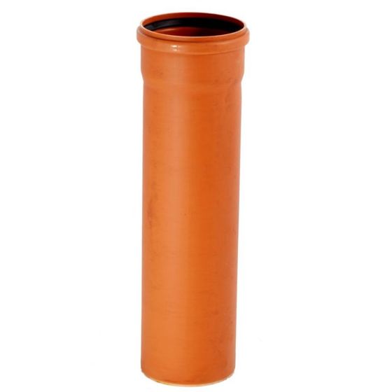 Pipelife PVC hladká odpadová rúra SN4 125x3,2, dĺžka 1m KGEM (3296104007)