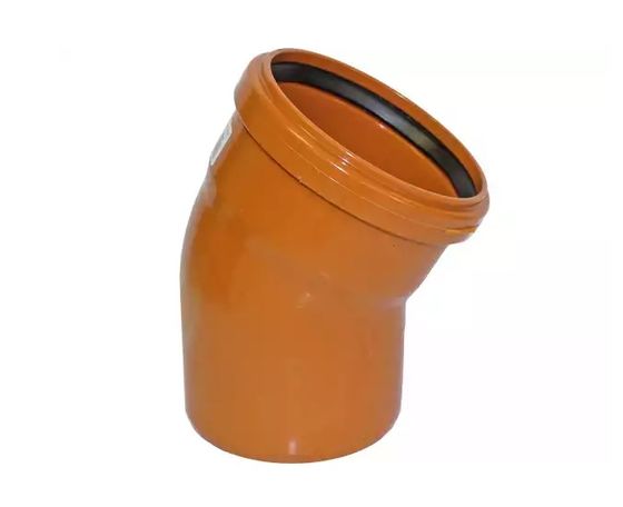 Pipelife PVC hladké odpadové koleno 150/30° KGB (3295114113)