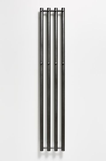 PMH Rosendal Kúpeľňový radiátor R2B/6 čierny lak 420×1500