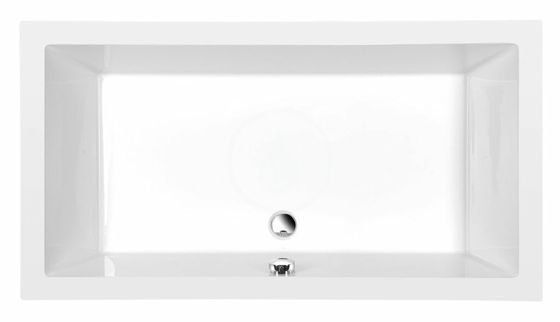 Polysan Deep - Hlboká sprchová vanička, 1200x900x260 mm, biela