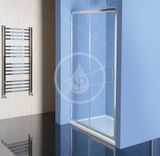 Polysan Easy Line - Sprchové dvere 1300 mm, leštený hliník/číre sklo
