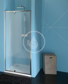 Polysan Easy Line - Sprchové dvere otočné 760-900 mm, sklo Brick