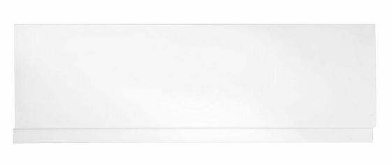 Polysan Plain Nika - Panel čelný PN 150, 150 cmx59 cm, biela