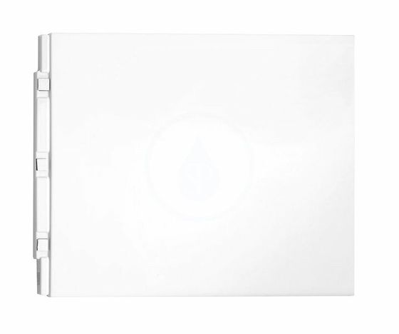 Polysan Plain - Panel bočný 90, 90 cmx59 cm, biela