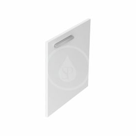 Ravak Chrome - Dvierka k skrinke pod umývadielko SD 400, pravá, biela