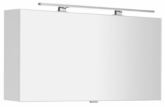 Sapho Cloe - Zrkadlová skrinka s LED osvetlením, 1000x500x180 mm, biela