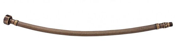 Sapho Flexibilná nerezová hadica M10x3/8", 35 cm, bronz