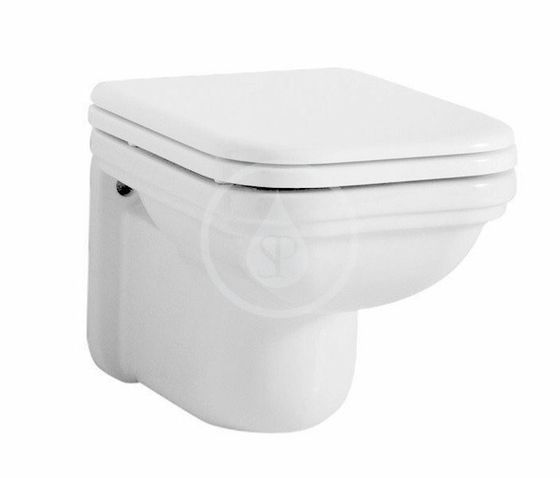 Sapho Kerasan Waldorf - WC závesné 370x335x550 mm, biela