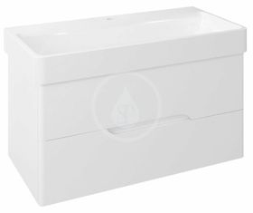 Sapho Mediena - Umývadlová skrinka, 960x510x485 mm, biela mat