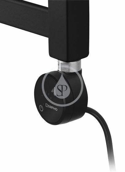Sapho Moa - Vykurovacia tyč s termostatom a Bluetooth ovládaním, 300 W, matná čierna