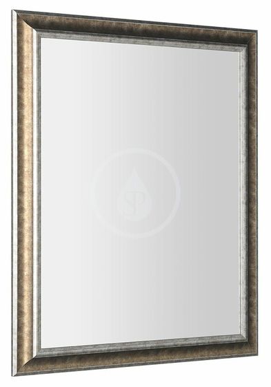 Sapho Zrkadlá - Zrkadlo Ambiente v ráme, 720x920 mm, bronzová patina