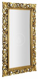 Sapho Zrkadlá - Zrkadlo Scule v ráme, 800x1500 mm, zlatá