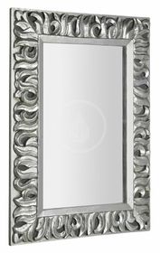 Sapho Zrkadlá - Zrkadlo Zeegreas v ráme, 700x1000 mm, strieborná