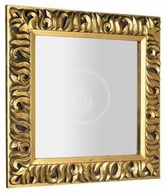 Sapho Zrkadlá - Zrkadlo Zeegreas v ráme, 900x900 mm, zlatá