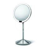 Simplehuman Kozmetické zrkadlá - Kozmetické cestovné zrkadlo s LED osvetlením, nerezová