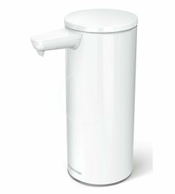 Simplehuman Kúpeľňové doplnky - Dávkovač mydla na postavenie, bezdotykový, biela