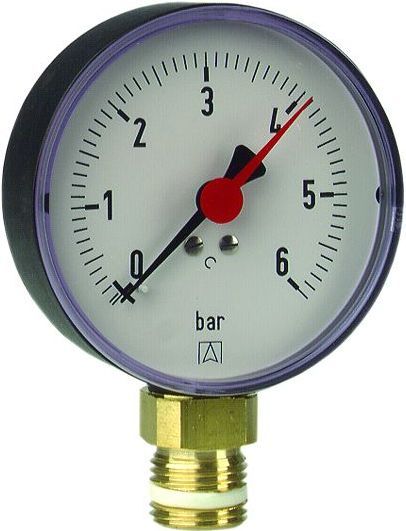 Sitra manometer RF 0-10 bar tlakomer spodný