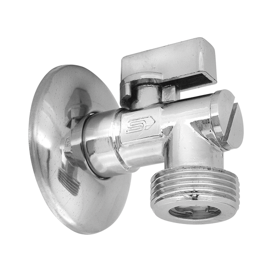 Slovarm TE 225 FS Pračkový guľový ventil, DN15, chróm