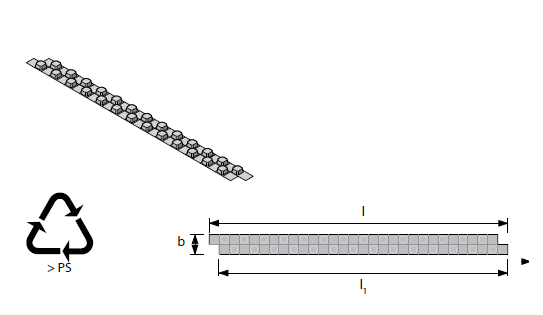 Uponor Tecto obojstranný pás na spájanie systémových dosiek ND 11, ND 30-2