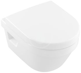 Villeroy & Boch Architectura - Závesné WC Compact, so sedadlom SoftClosing, DirectFlush, CeramicPlus, alpská biela