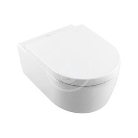 Villeroy & Boch Avento - Závesné WC s WC doskou SoftClosing, DirectFlush, alpská biela