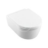 Villeroy & Boch Avento - Závesné WC s doskou SoftClosing, DirectFlush, CeramicPlus, alpská biela