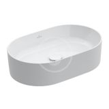 Villeroy & Boch Collaro - Umývadlo na dosku, 560x360 mm, CeramicPlus, alpská biela