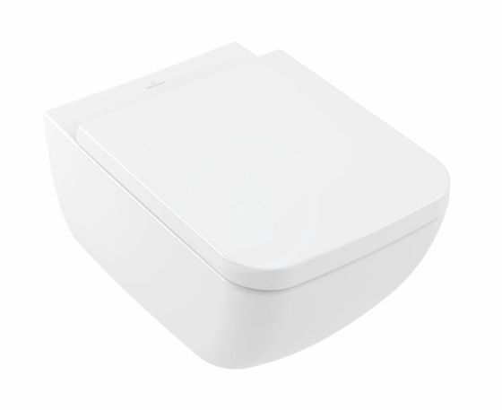 Villeroy & Boch Collaro - Závesné WC s doskou SoftClose, DirectFlush, alpská biela