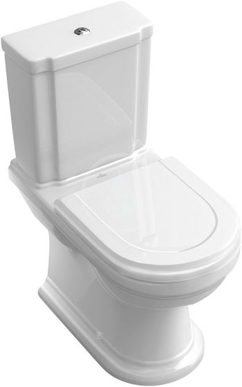 Villeroy & Boch Hommage - WC kombi misa, 370x725 mm, CeramicPlus, biela