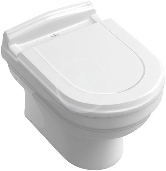 Villeroy & Boch Hommage - Závesné WC, CeramicPlus, biela
