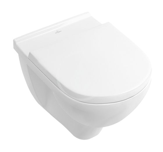 Villeroy & Boch O.novo - Závesné WC, DirectFlush, AntiBac, CeramicPlus, alpská biela