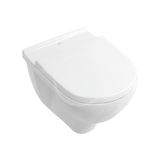 Villeroy & Boch O.novo - Závesné WC s doskou SoftClosing, DirectFlush, alpská biela