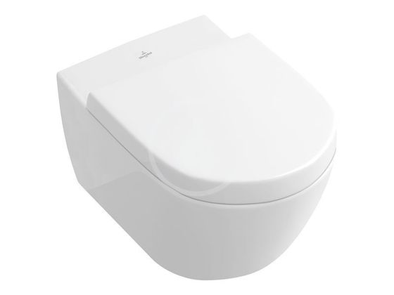 Villeroy & Boch Subway 2.0 - Závesné WC, DirectFlush, AntiBac, CeramicPlus, alpská biela