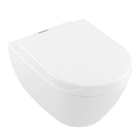 Villeroy & Boch Subway 2.0 - Závesné WC, hlboké splachovanie, Aquareduct, DirectFlush, s CeramicPlus, alpská biela