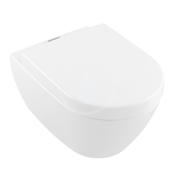 Villeroy & Boch Subway 2.0 - Závesné WC s hlbokým splachovaním, AntiBac, s CeramicPlus, alpská biela