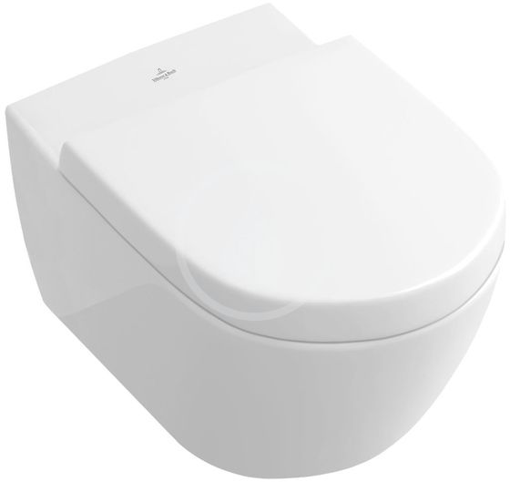 Villeroy & Boch Subway 2.0 - Závesné WC, AquaReduct, s CeramicPlus, alpská biela