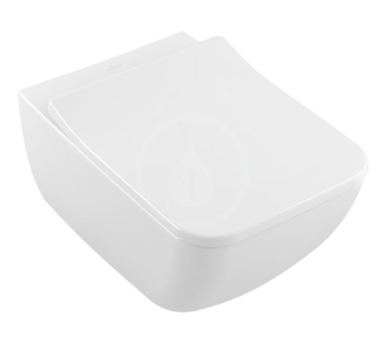 Villeroy & Boch Venticello - Závesné WC, DirectFlush, alpská biela