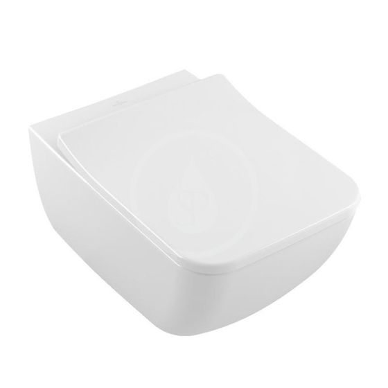 Villeroy & Boch Venticello - Závesné WC s doskou SoftClosing, DirectFlush, alpská biela