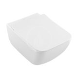 Villeroy & Boch Venticello - Závesné WC s WC doskou SoftClosing, DirectFlush, CeramicPlus, alpská biela