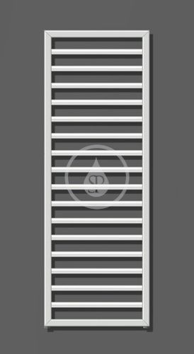 Zehnder Subway - Kúpeľňový radiátor 1261x600 mm, rovný, stredové pripojenie 50 mm, nehrdzavejúca oceľ