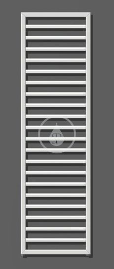 Zehnder Subway - Kúpeľňový radiátor 1549x600 mm, rovný, stredové pripojenie 50 mm, nehrdzavejúca oceľ