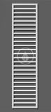 Zehnder Subway - Kúpeľňový radiátor 1837x450 mm, rovný, stredové pripojenie 50 mm, biely lak